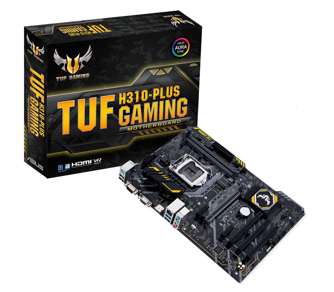 Asus TUF H310PLUS GAMING LGA 1151 H310 ATX Motherboard Novatech